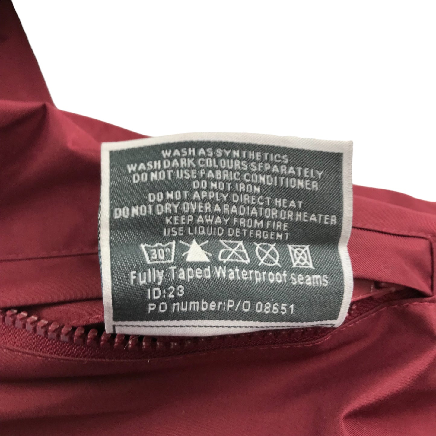 St. Martha's Primary School Burgundy Reversible Jacket