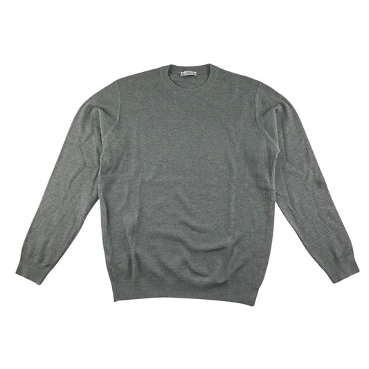 MNG jumper men's M grey plain