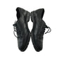Schuh Brogue Shoe Size 6 Black With Pattern