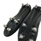 Canterbury rugby boots shoe size UK 4 black and white metal studs