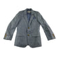 John Lewis Blazer 6-7 Years Grey and White Vertical Stripes