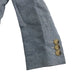 John Lewis Blazer 6-7 Years Grey and White Vertical Stripes