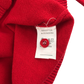 Tong Peng Cardigan 6-7 years Red Knit with Disney Mickey Mouse Pattern Cotton