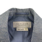 John Lewis Blazer 6-7 Years Grey and White Vertical Stripes