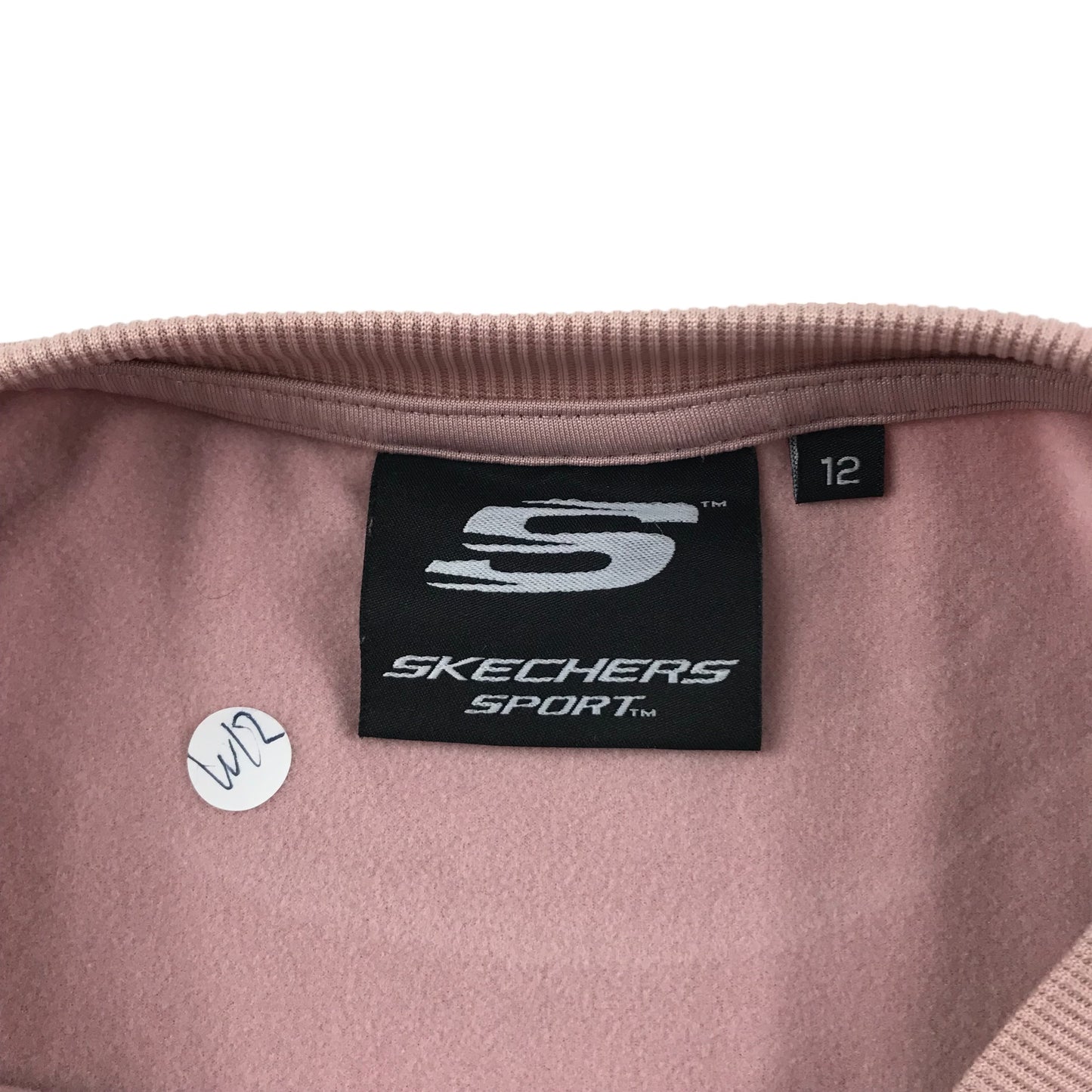 Skechers Sport Crop Sweater Size 12 Light pink Women's Jersey