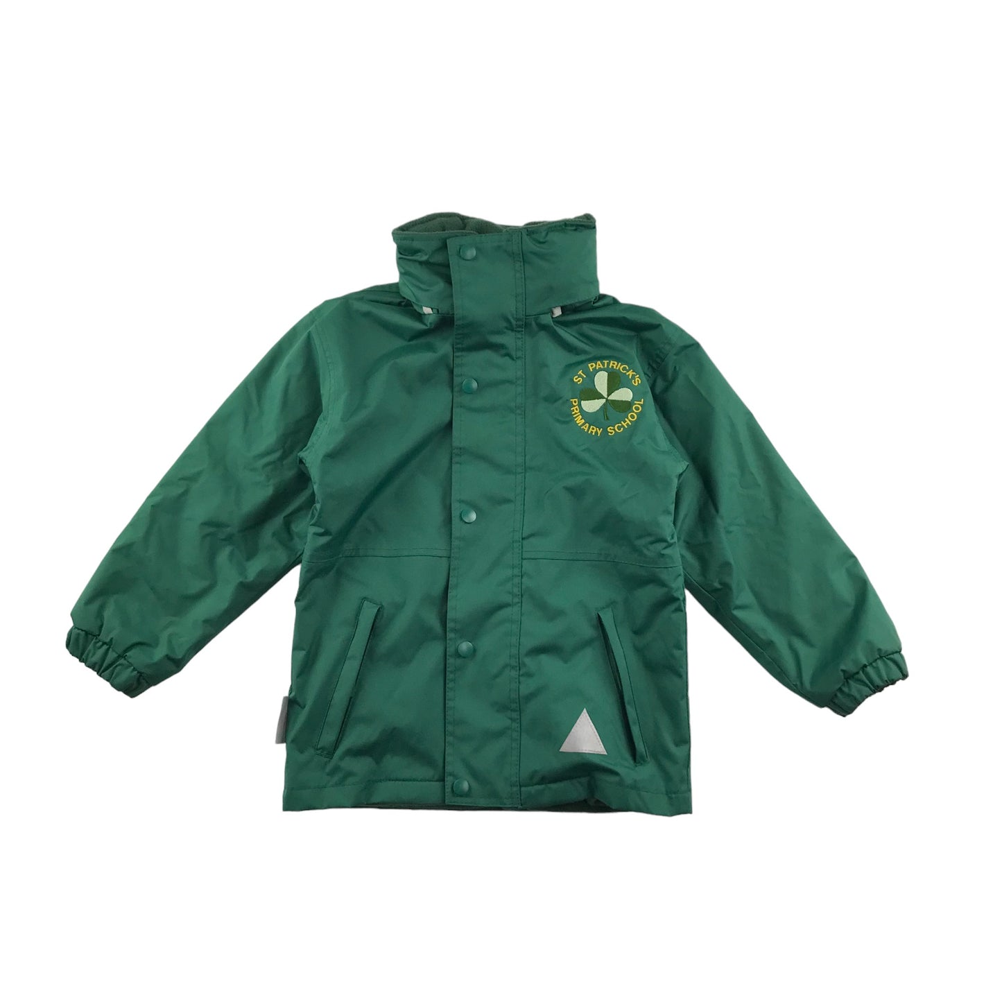 St. Patrick's Primary School Green Reversible Jacket Age 5-6