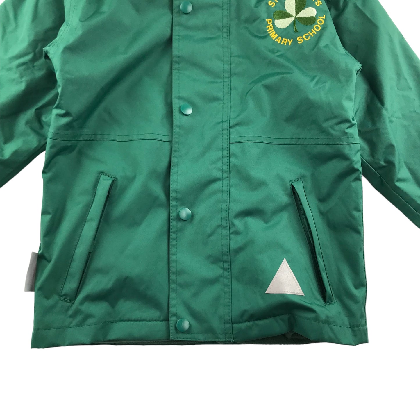 St. Patrick's Primary School Green Reversible Jacket Age 5-6