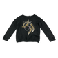 H&M Jumper 7-8 Years Grey with Unicorn Print Cotton
