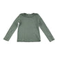 Tu t-shirt 6-7 years green love heart detailing and frilled neckline