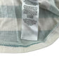 Poundland t-shirt 5-6 years blue and white stripy cotton