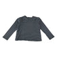 Next t-shirt 4-5 years black and white stripy sequin unicorn cotton