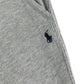 Ralph Lauren Joggers 7-8 Years Grey Plain with Black logo Cotton