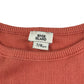 River Island t-shirt 7-8 years orange cropped graphic text