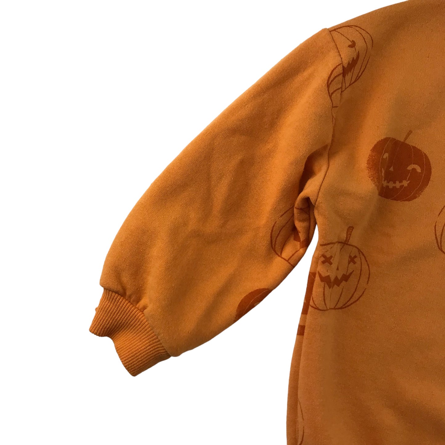 George Sweatshirt 4-5 years Orange Pumpkin Halloween