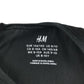 H&M t-shirt 9-10 years black plain long sleeve