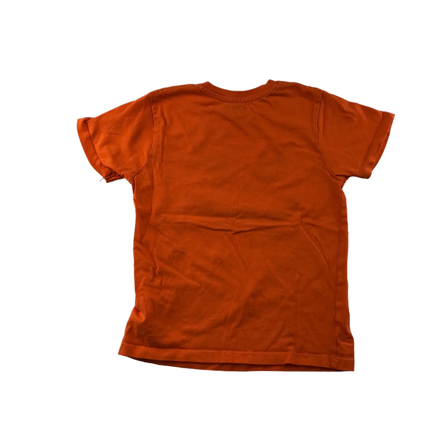 Jeff&Co T-Shirt 5-6 Years Orange Pumpkin Halloween