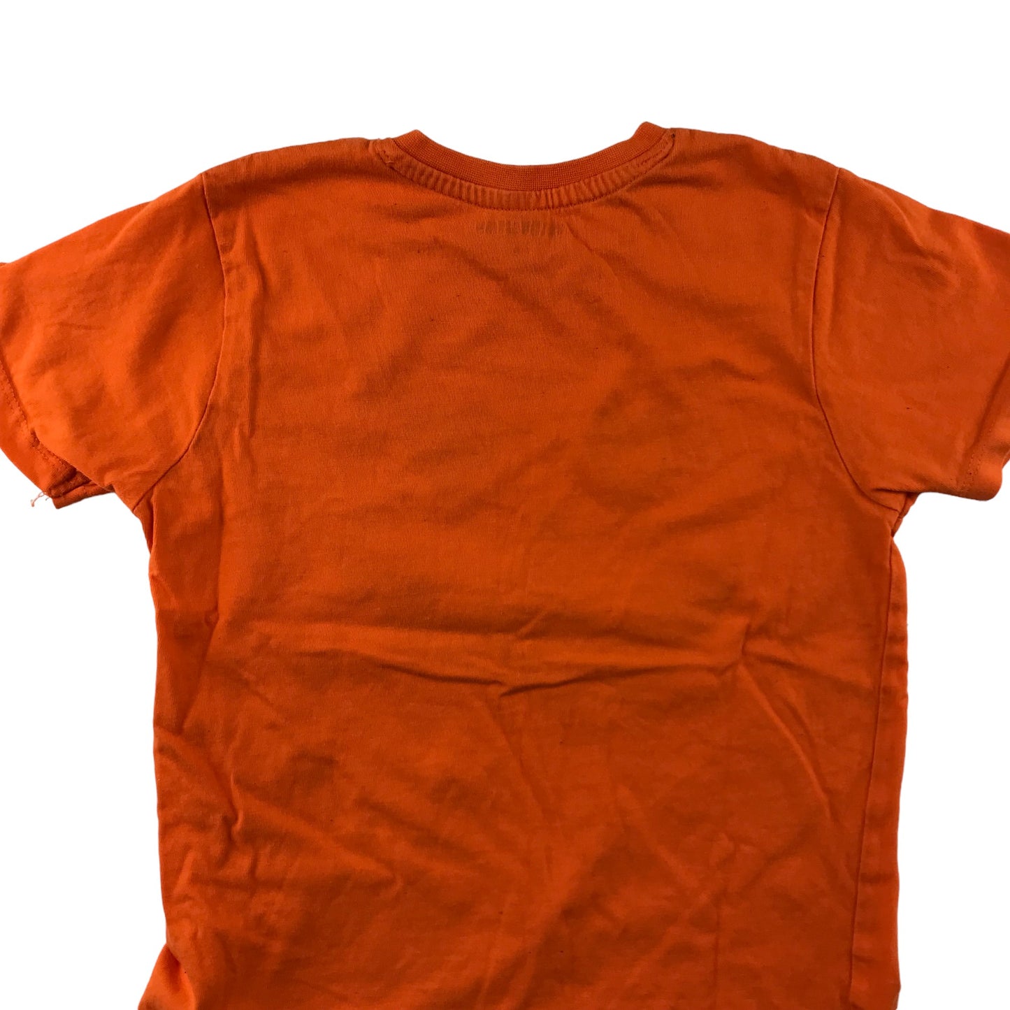 Jeff&Co T-Shirt 5-6 Years Orange Pumpkin Halloween