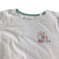 Lily&Dan t-shirt 9-10 years white small text print design