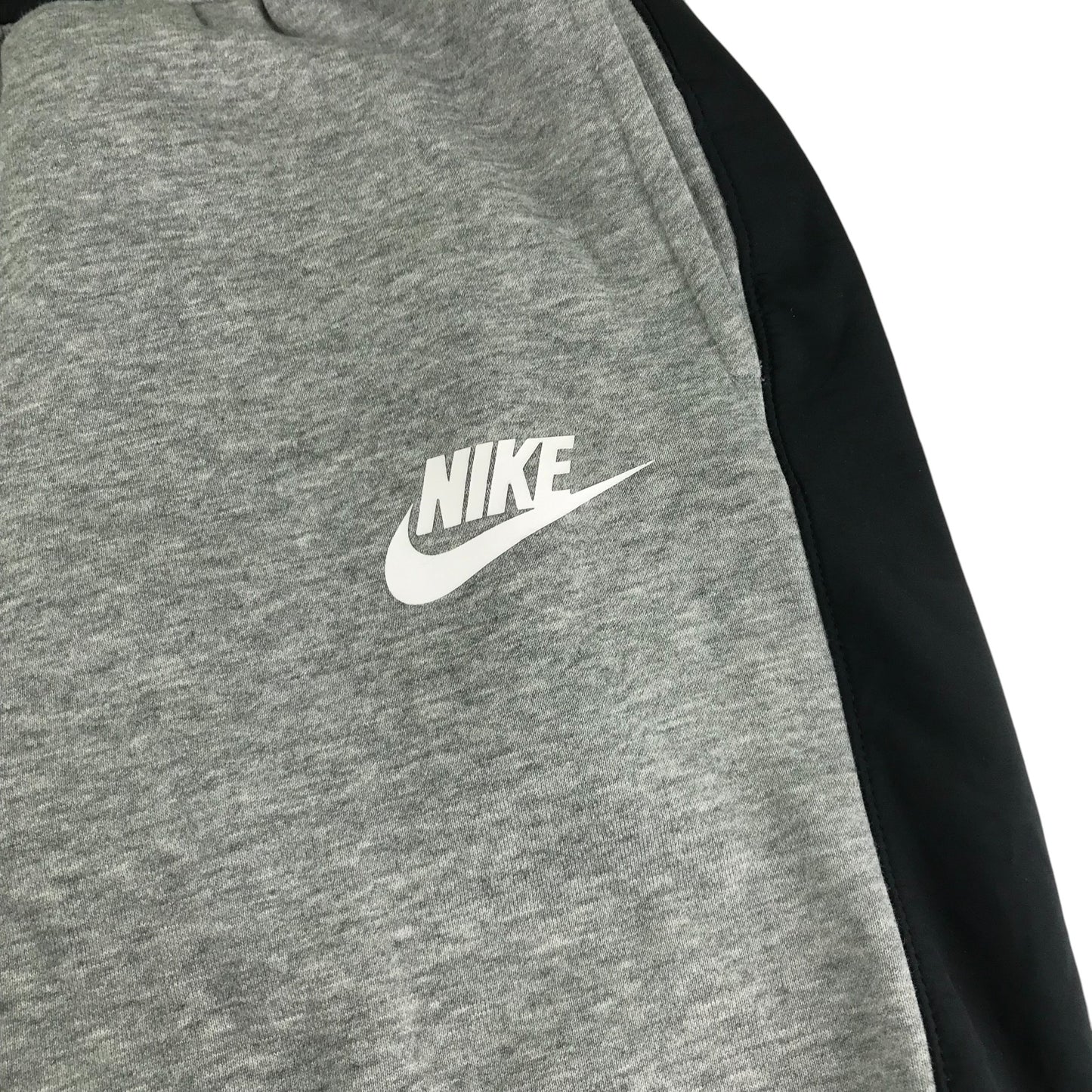 Nike Sport Joggers Men's XL Grey with Black Detailing and White logo