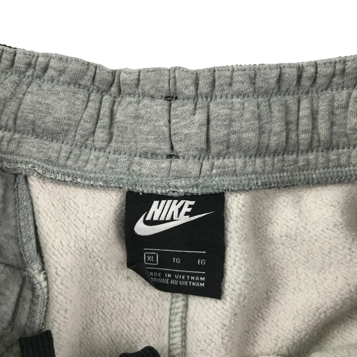 Nike Sport Joggers Men's XL Grey with Black Detailing and White logo