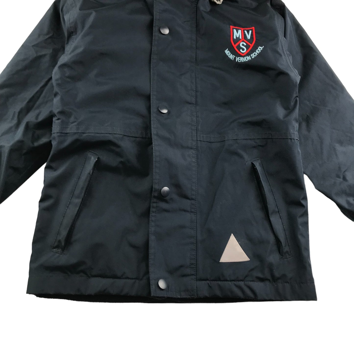 Mount Vernon Primary School Navy Reversible Jacket Age 5-6