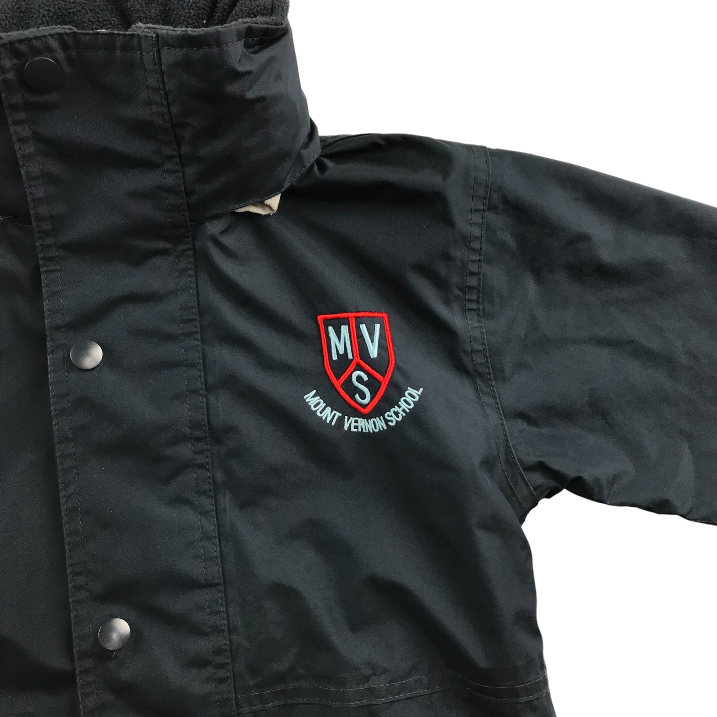 Mount Vernon Primary School Navy Reversible Jacket Age 5-6