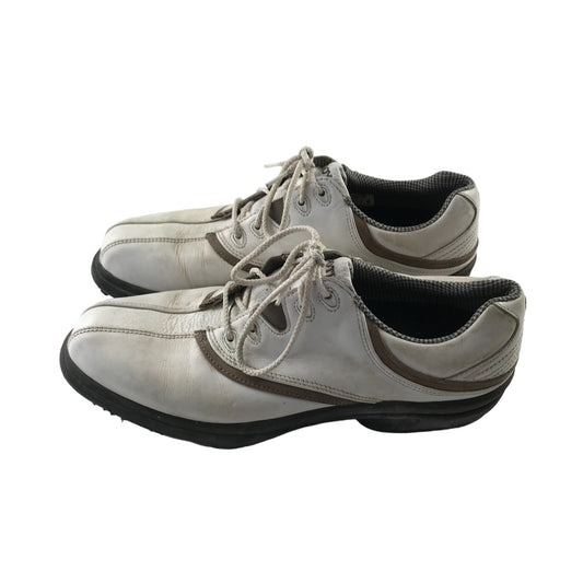FootJoy Golf Shoes Shoe Size 6 White and Light Brown