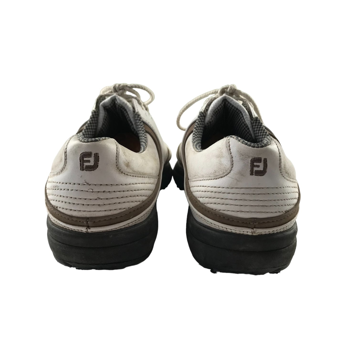 FootJoy Golf Shoes Shoe Size 6 White and Light Brown