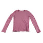 George t-shirt 11-12 years pink plain ribbed texture cotton