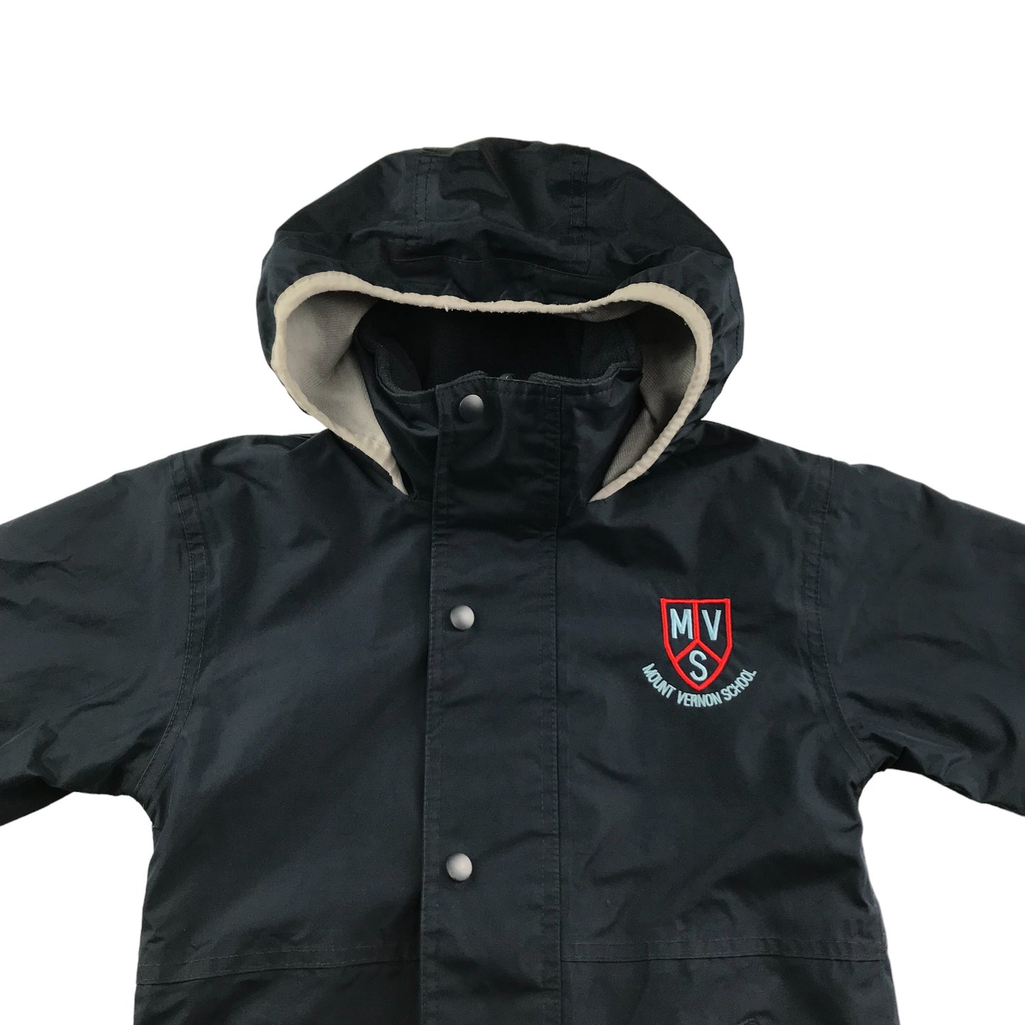 Mount Vernon Primary School Navy Reversible Jacket Age 5-6