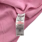 George t-shirt 11-12 years pink plain ribbed texture cotton