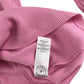 George t-shirt 11-12 years pink plain ribbed texture cotton
