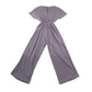 Zara jumpsuit 13-14 years lilac ribbed texture cinched waist