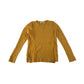 Matalan t-shirt 11-12 years yellow plain long sleeve