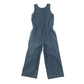 Joules jumpsuit 11-12 years blue denim sleeveless cotton