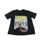 H&M t-shirt women's XS black wonder woman graphic print