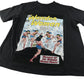 H&M t-shirt women's XS black wonder woman graphic print