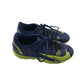 Nike Mercurial Astro Turf Football Boot Shoe Size 1 Blue and Yellow