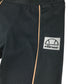 Ellesse sport leggings 12-13 year black with orange stripes and logo