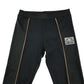 Ellesse sport leggings 12-13 year black with orange stripes and logo