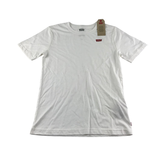 Levi's t-shirt 13-14 years white plain with logo