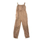 Tu jumpsuit 9-10 years orange and white stripes with spaghetti straps