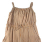 Tu jumpsuit 9-10 years orange and white stripes with spaghetti straps
