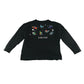 Zara t-shirt 7-8 years black among us graphic print