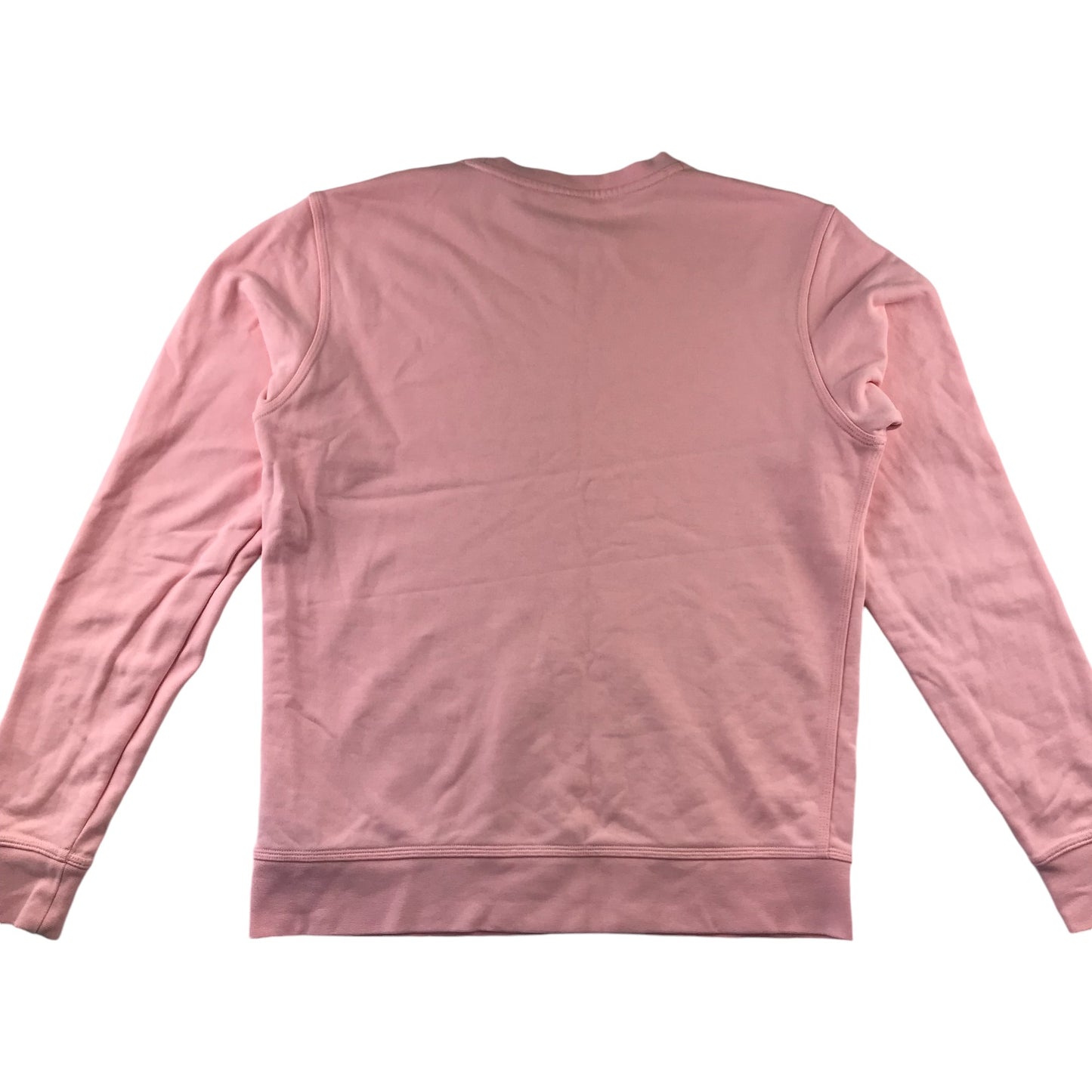 Nike Sweatshirt Adult Medium Pink Plain Cotton