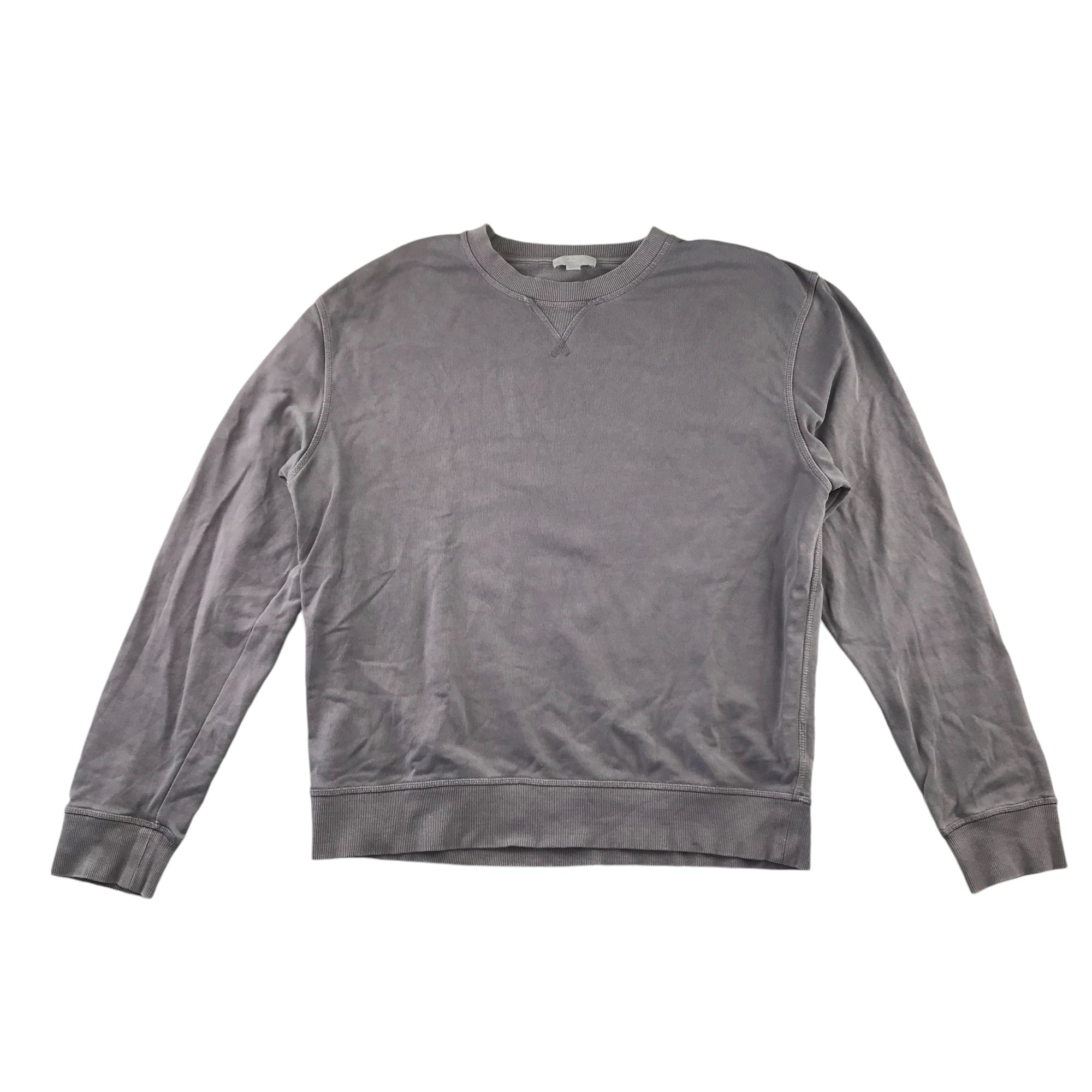 Plain gray crewneck sweatshirt on sale