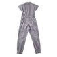 River Island jumpsuit 8-9 years lilac shirt style top and cargo pant style cotton