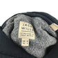 Jack Wills hoodie women's size UK 8 black plain with pink detailing