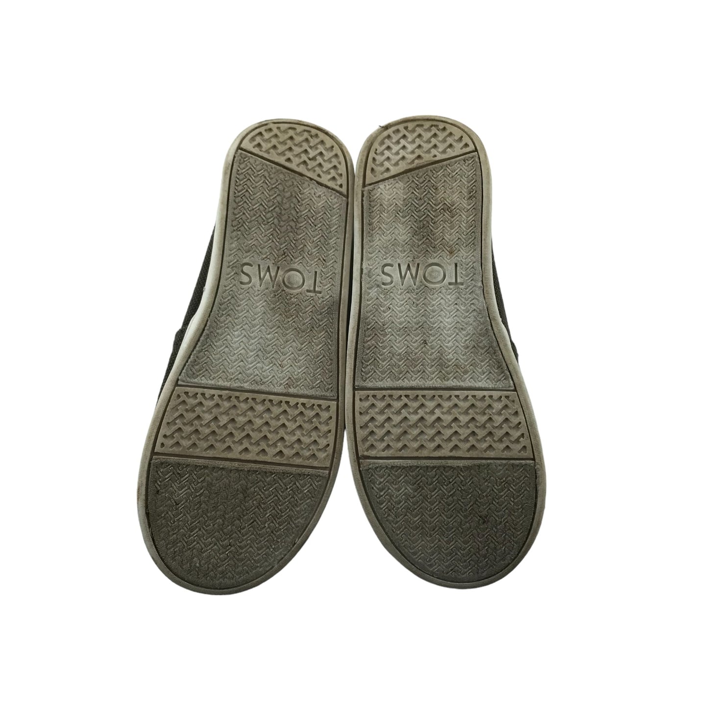 TOMS Flats Shoe Size 12 Junior Light Brown