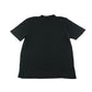 Zara t-shirt men's M black plain crewneck cotton